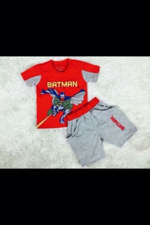 BỘ BÉ TRAI THUN COTTON HÌNH BATMAN