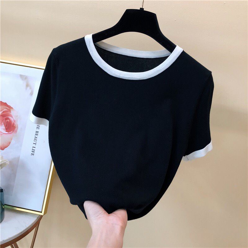 ÁO TRƠN VIỀN MÀU | BigBuy360 - bigbuy360.vn