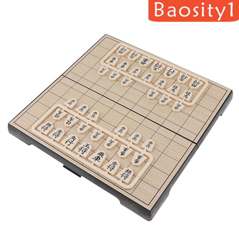 [Baosity1] Bộ Bàn Cờ Nhật Bản Bằng Nhựa Kèm Hộp Đựng