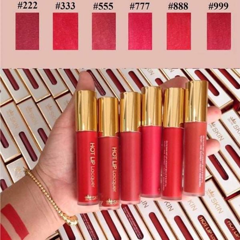 {XẢ HÀNG} Son kem lì Hot Lip Lacquer Zalyn Skin | BigBuy360 - bigbuy360.vn