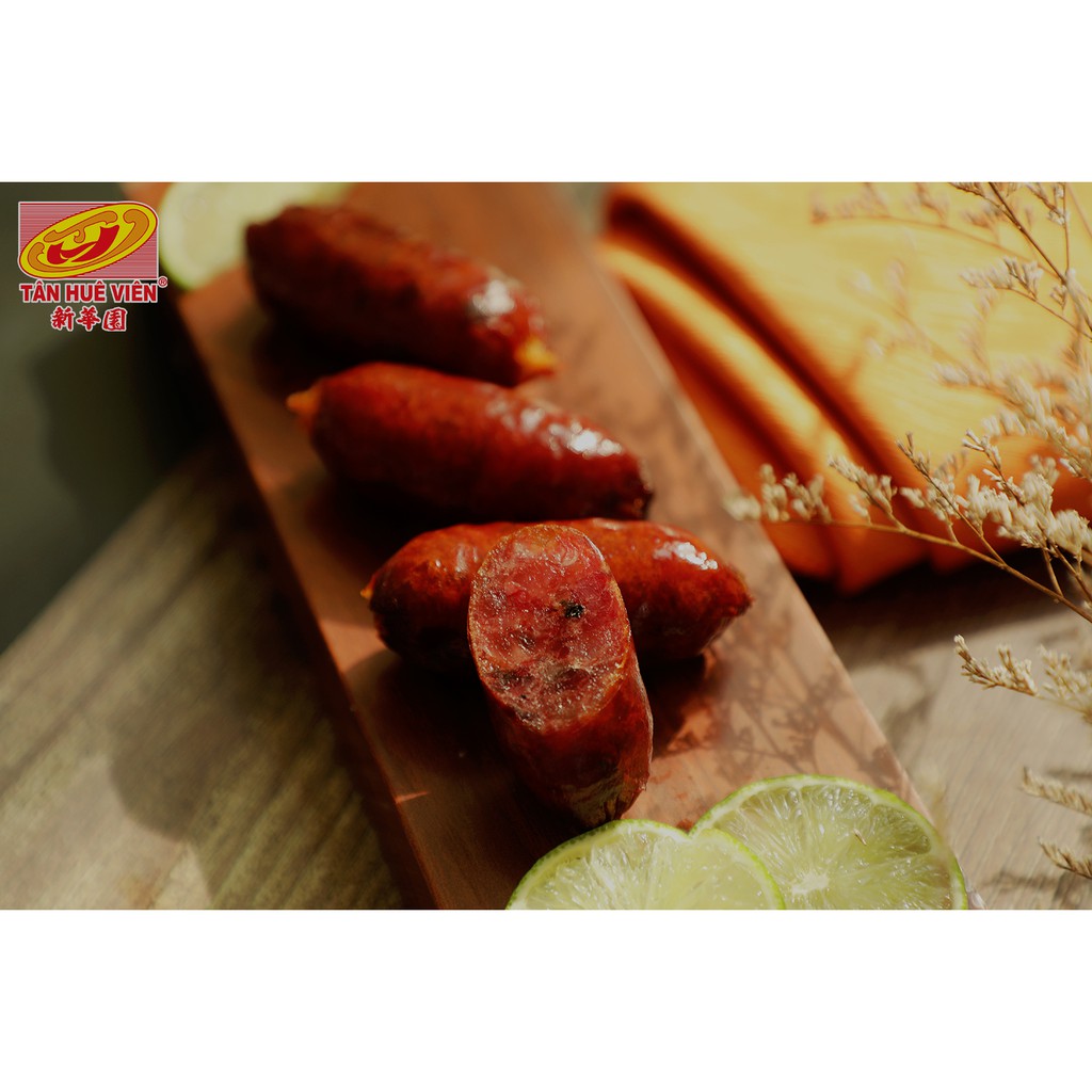 Lạp xưởng bò Tân Huê Viên bọc 500g
