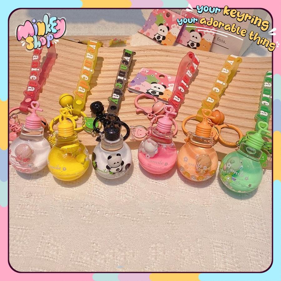 Móc Khoá Bóng Đèn Đáng Yêu Dễ Thương Nhiều Mẫu Cute Phụ Kiện Túi Xách, Balo, Oto, Cặp Xách 02MKBD -Minkey