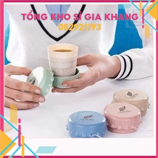 sp430 Ly, cốc lúa mạch gấp gọn thông minh, ca gấp gọn tiện dụng mang đi du lịch, dã ngoại, phượt