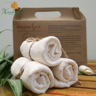 Bá Minh Silk - Khăn mặt tơ tằm