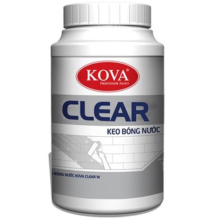 Keo bóng nước chống thấm Kova lon 1kg (dành cho bề mặt đã hoàn thiện)
