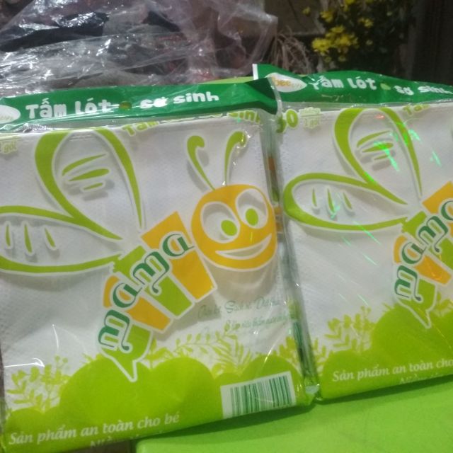 Tấm lót sơ sinh Mama
