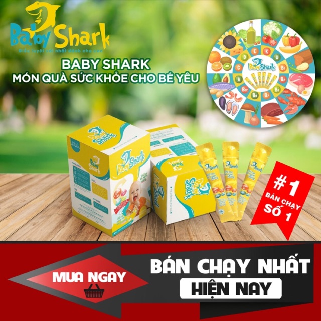 Baby Shark - Trị Biếng Ăn Táo Bón Cho Trẻ