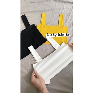 áo hai dây bản to