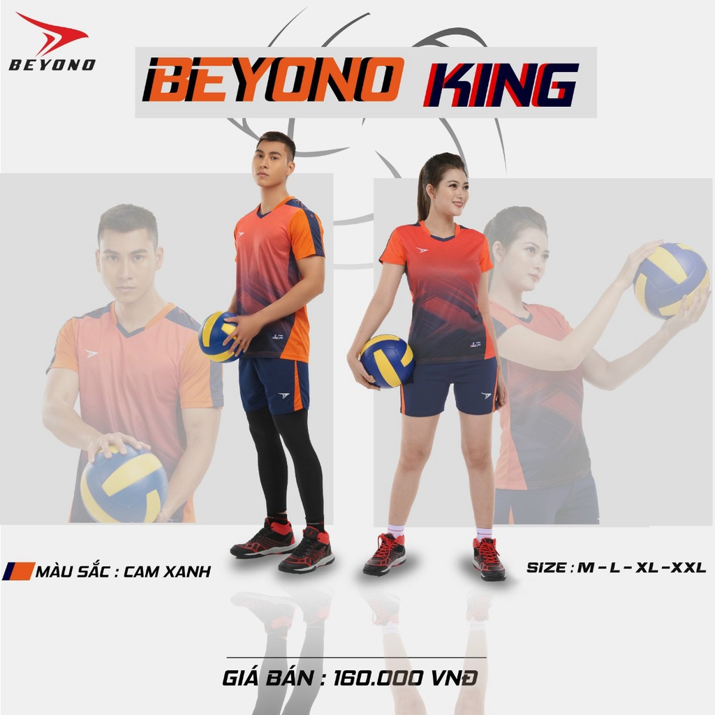 ÁO BÓNG CHUYỀN NAM NỮ BEYONO ĐỘC QUYỀN CHÍNH HÃNG