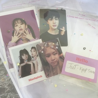 Bao Sleeve Bọc Goods(Card,Pola,Album,Postcard…) Trong Suốt Có Dán Nhiều Size