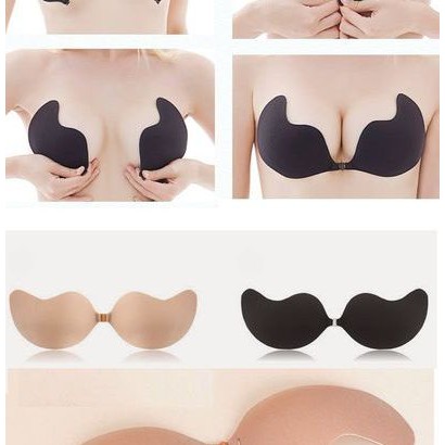 (Siêu hot) Áo dán ngực cài trước hình quả xoài giúp tạo khe vòng 1 hoàn hảo