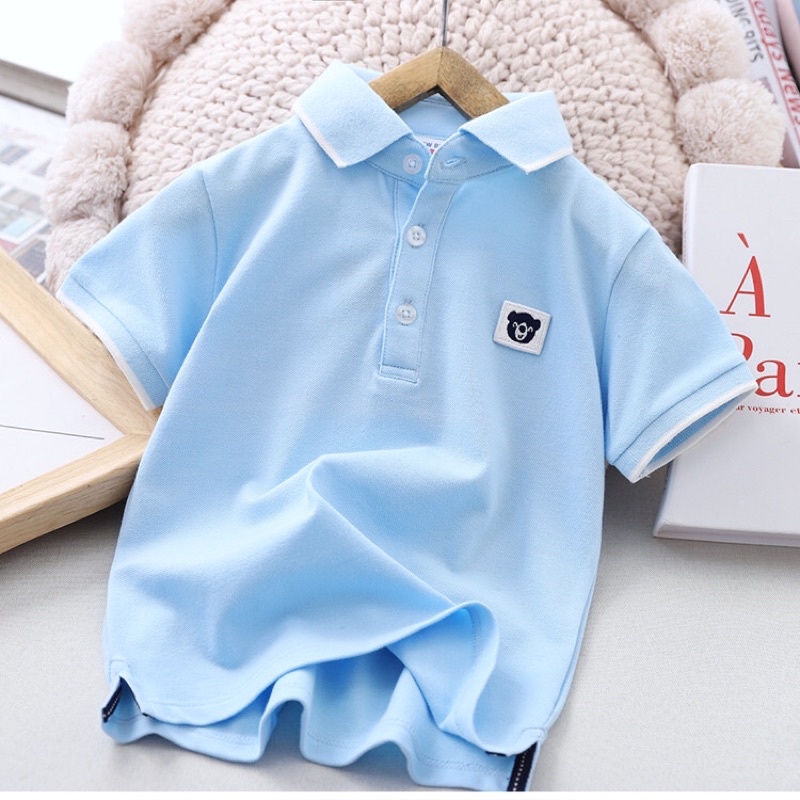ÁO POLO cho bé. NEWBETTY Xanh Ngọc. Size 9-45kg