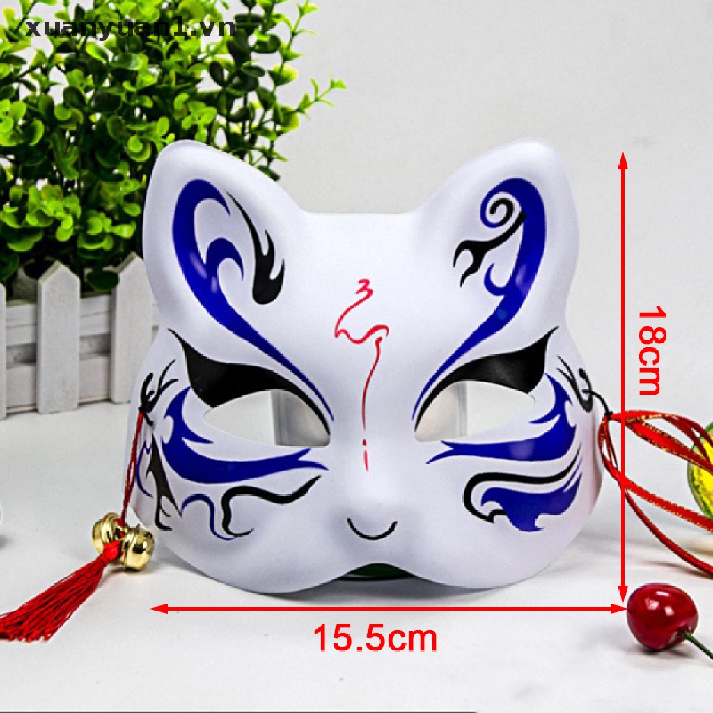 Mặt Nạ Cáo Hóa Trang Không Độc Hại Phong Cách Nhật Bản