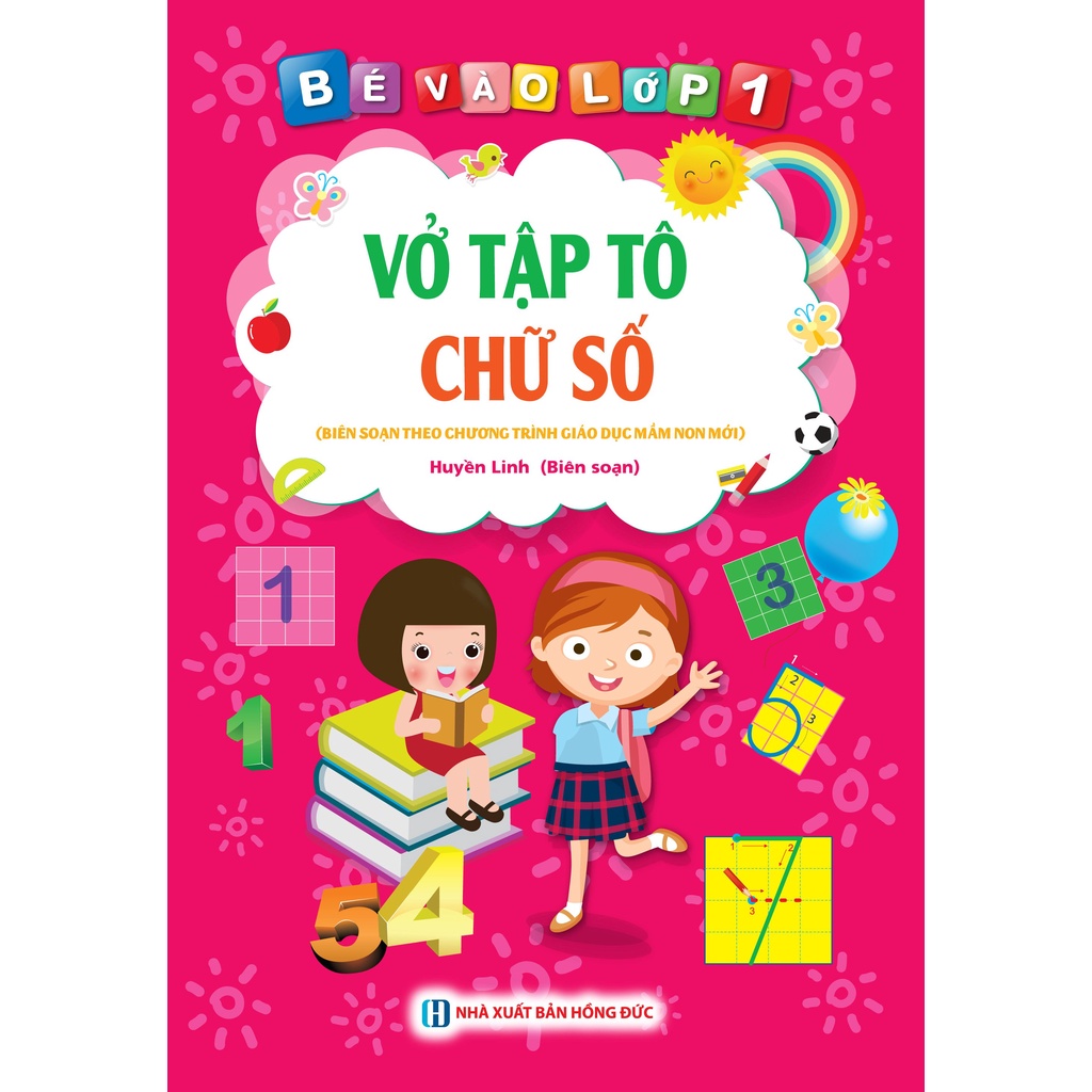 Sách - Bé Vào Lớp 1 - Vở Tập Tô Chữ Số