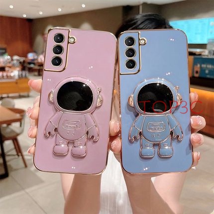 Ốp điện thoại samsung S21 fe Ốp Điện Thoại In Hình Phi Hành Gia Có Giá Đỡ Cho Samsung S21 S22 S21 FE S22 Plus S22 Ultra S21 Ultra S20 FE YHY