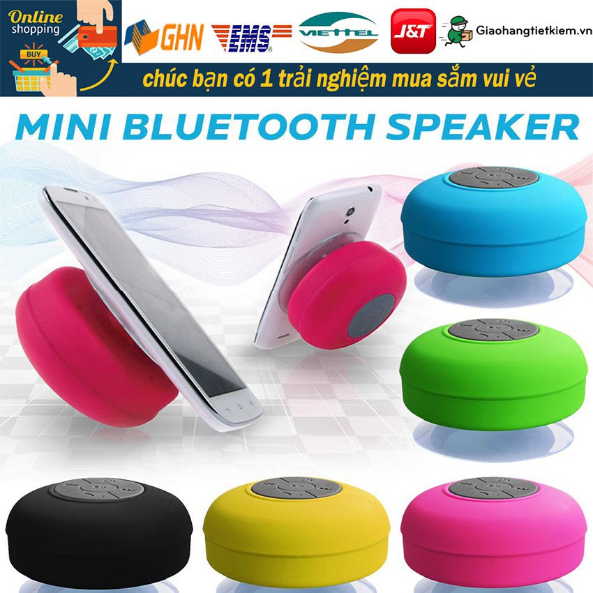 Loa bluetooth mini nhỏ gọn thuận tiện mang đi loa dán trên tường Bluetooth Speaker