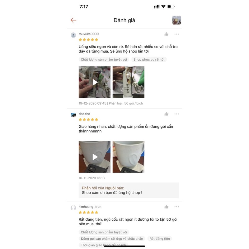 Ngũ cốc Hàn quốc trắng ít đường TEA CORPORATION 50 gói (date mới)