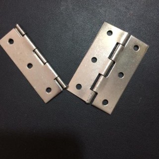 2 chiếc bản lề lá inox số 50