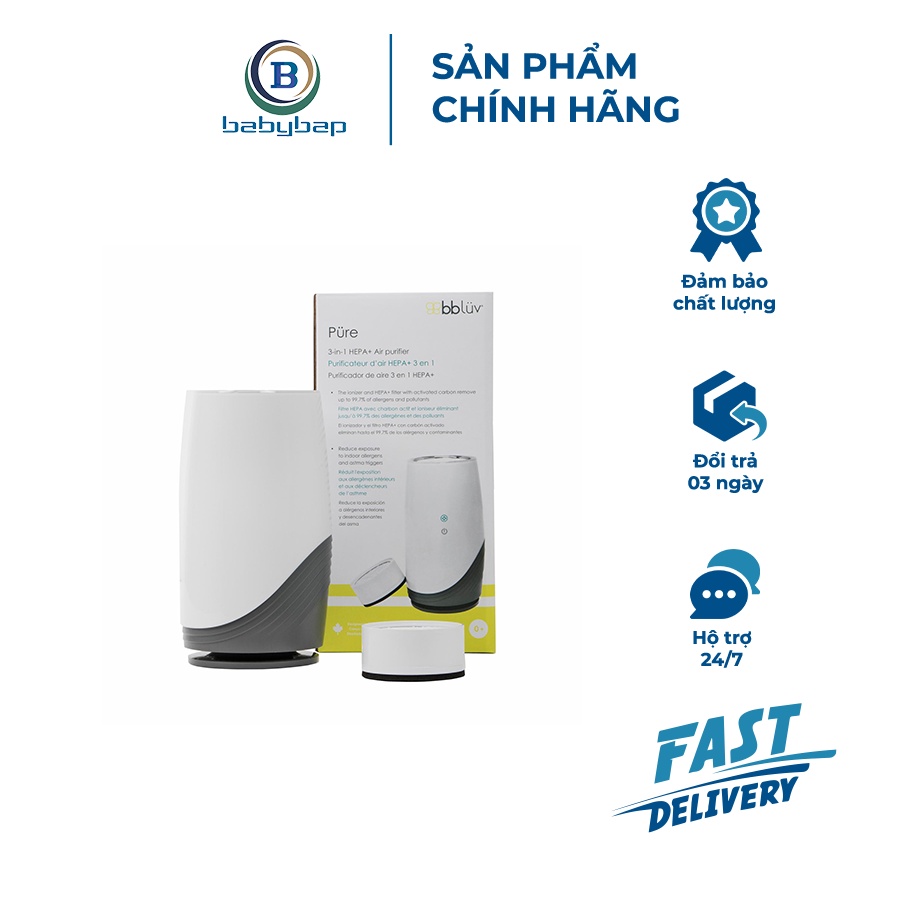 Máy Lọc Không Khí (HEPA) Bbluv Pure 3in1