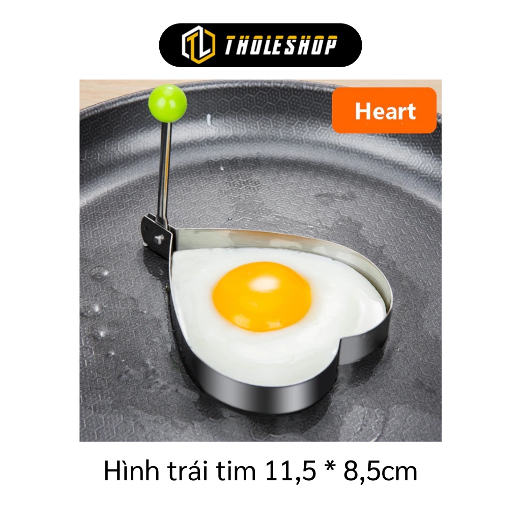 Khuôn Chiên Trứng - Khuôn Rán Trứng Không Gỉ Nhiều Hình Giúp Tạo Hình Món Ăn Cho Bé 3127