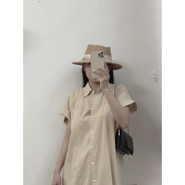 Váy sơ mi dáng dài polo | BigBuy360 - bigbuy360.vn