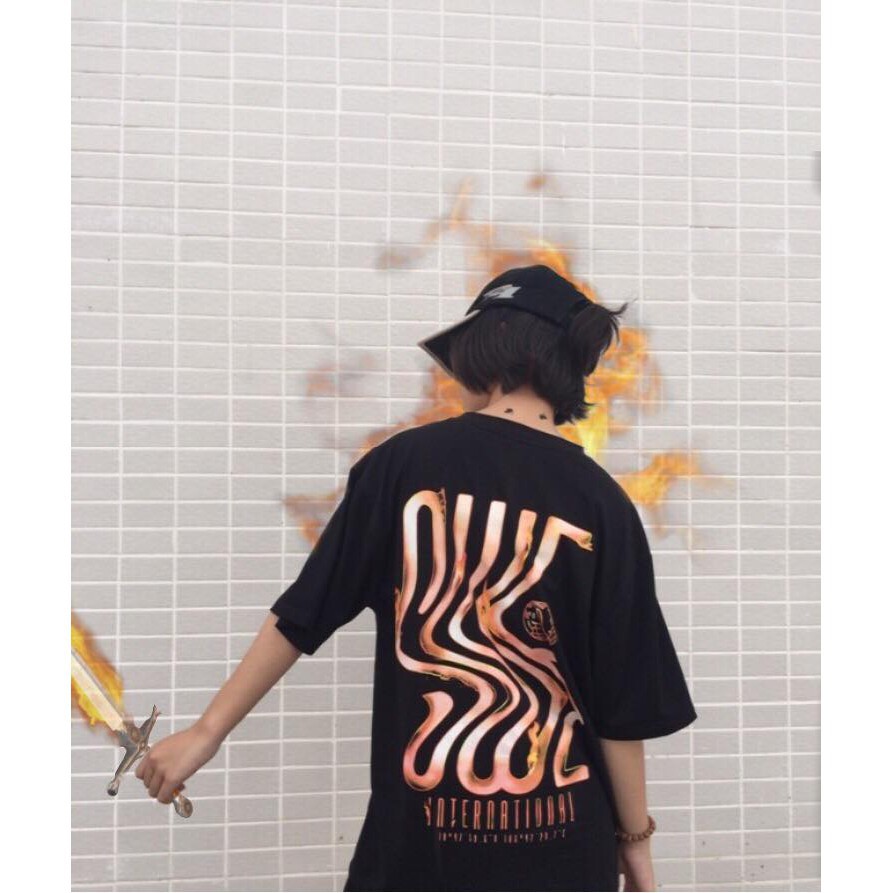 Áo thun form rộng SWE unisex nam nữ, oversize, tay lỡ cổ tròn lượn sóng | Lee hoàng Group | BigBuy360 - bigbuy360.vn