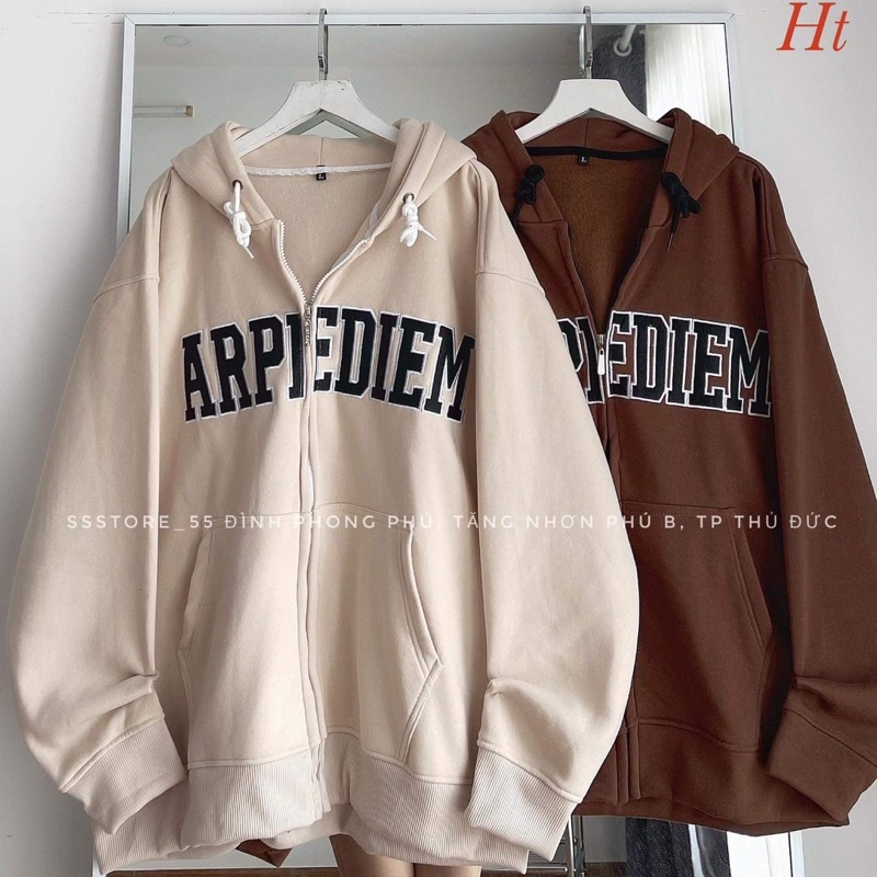Áo khoác nỉ cotton DIE H2A978
