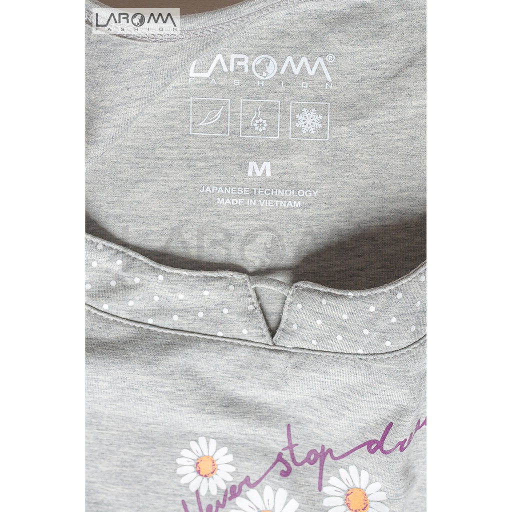 LAROMA Bộ quần áo cotton hoa ngực | BigBuy360 - bigbuy360.vn