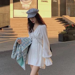 Đầm Xòe Cổ Tim Thiết Kế Đơn Giản Thanh Lịch Cho Nữ