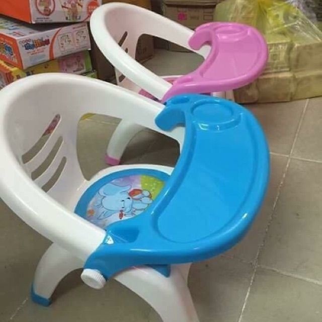 Ghế ăn dặm , ghế bô Việt Nhật có đệm hơi êm mông có còi chíp tạo vui nhộn khi con tập ngồi ăn