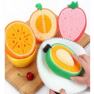 Combo 2 miếng rửa chén hình trái cây