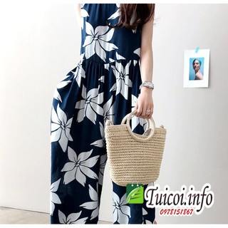 Túi cói đeo chéo quai tròn-[Giá gốc tại xưởng]