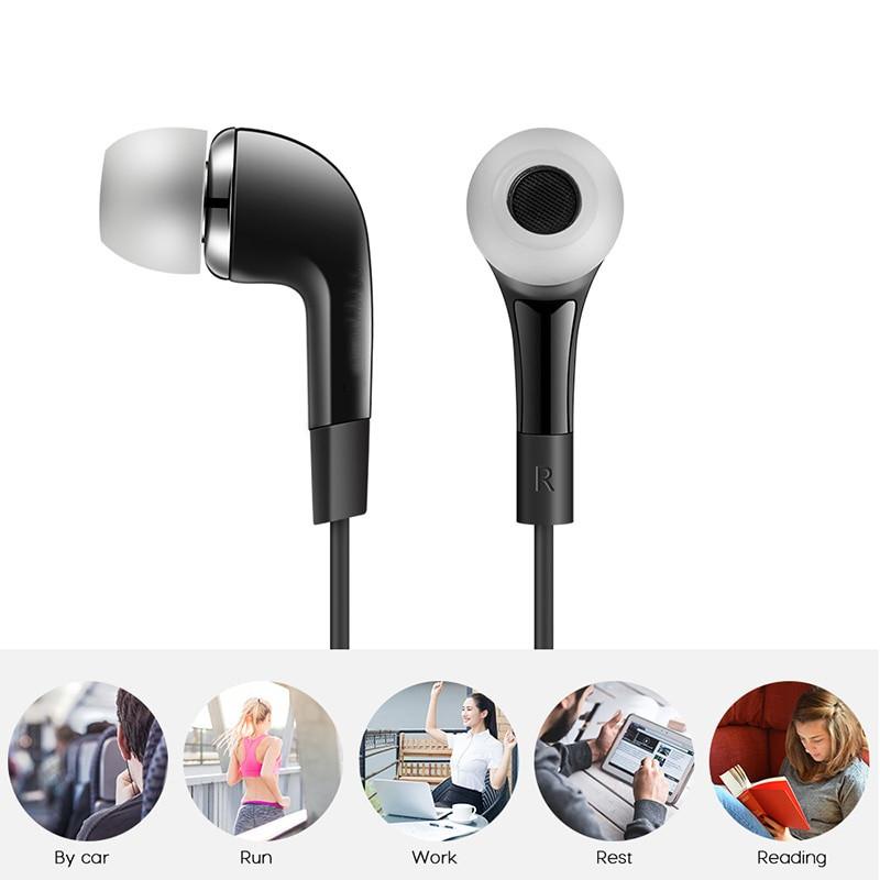 Tai nghe nhét tai thể thao Elough 3.5mm có micro
