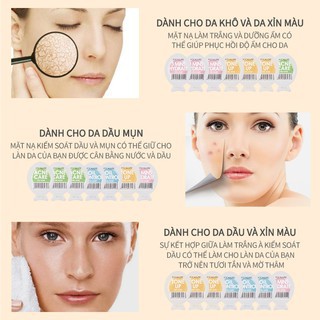 Mặt Nạ 7 Ngày Focallure 3.8g Hỗ Trợ Giảm Mụn Dưỡng Ẩm Kiểm Soát Dầu Nhờn Dưỡng Da FMN3 | BigBuy360 - bigbuy360.vn