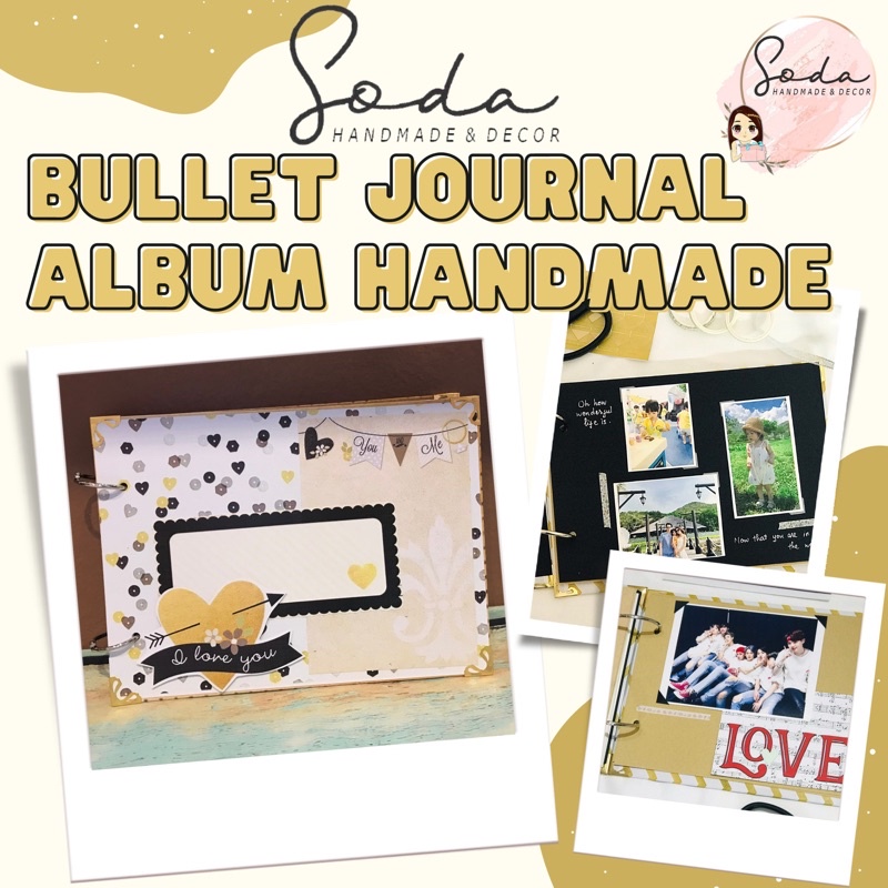 Album ảnh/ Album ruột trơn/Mini Scrapbook/Nhật ký ảnh