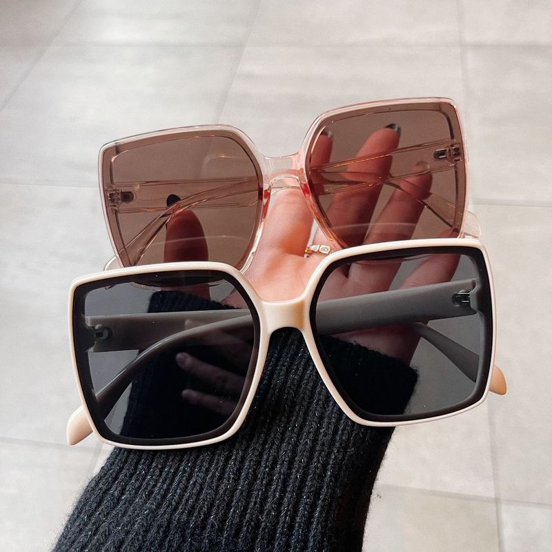 Kính Mát Gọng Vuông Oversize Thời Trang Hàn Quốc