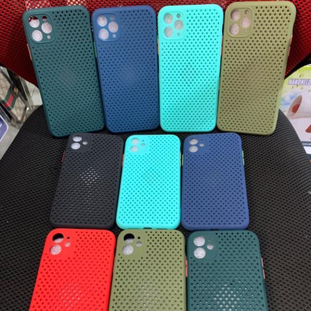 Ốp lưng iPhone 11 (6.1), iPhone 11 pro max dẻo lưới thoát nhiệt