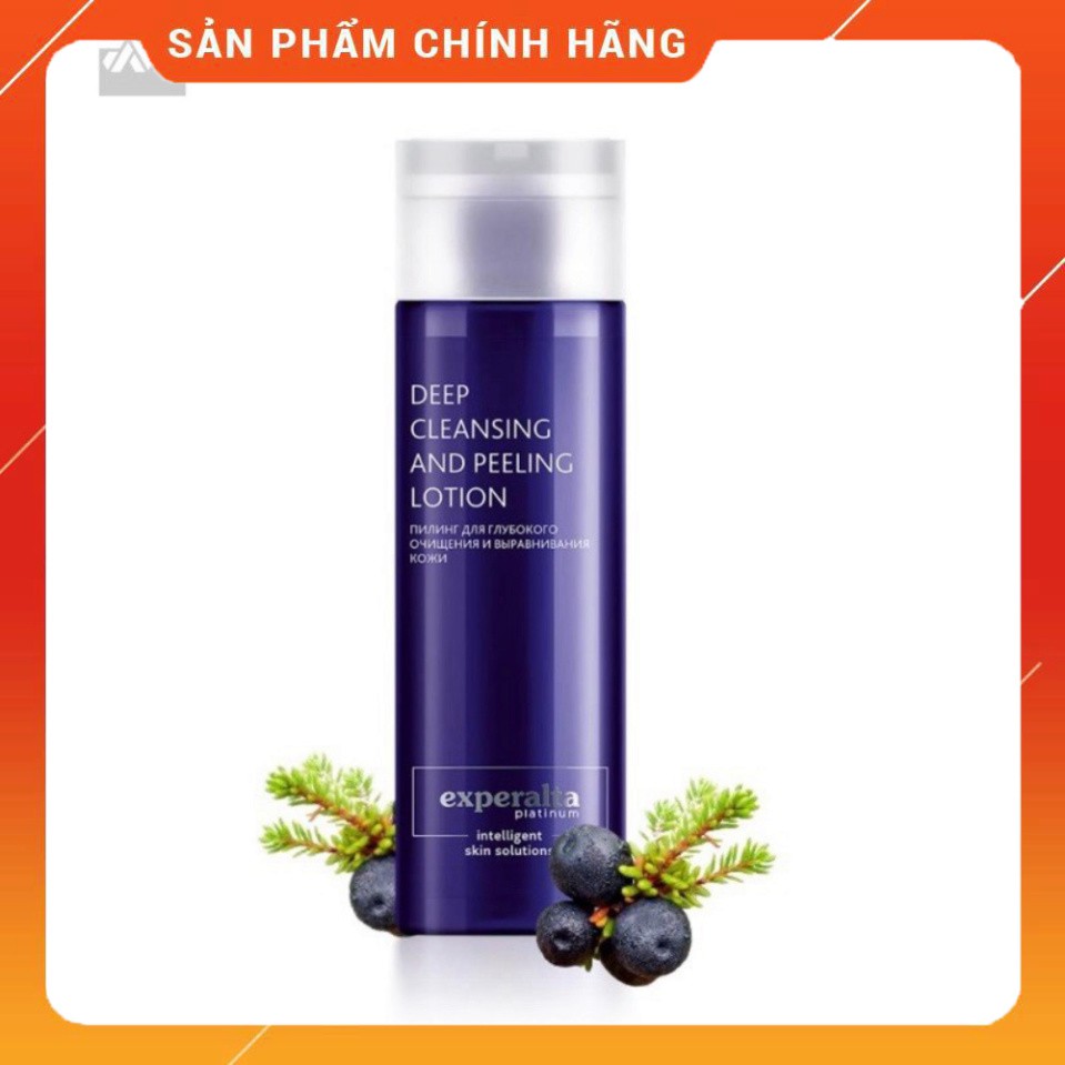 Sữa làm sạch da mặt chuyên sâu Experalta Platinum Deep cleansing and peeling lotion-nhập khẩu từ Nga