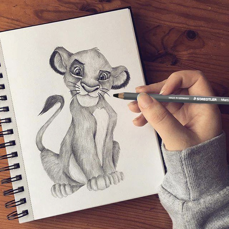 Bút Chì Than Staedtler Mars Lumograph Charcoal