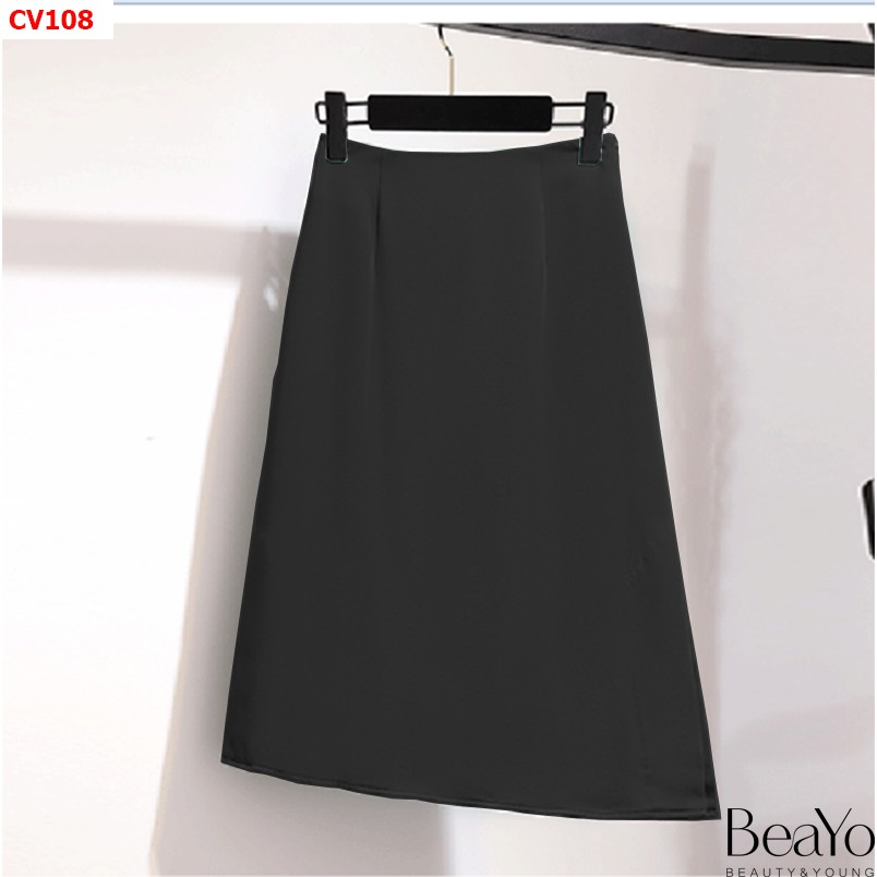 CV108-chân váy chữ A xéo