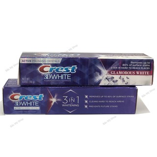 Kem đánh răng Crest 3D White Glamorous White 116g
