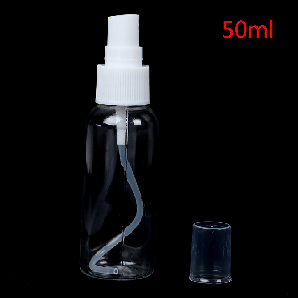 Bình Xịt Nước Hoa Đa Năng Bằng Nhựa Trong Suốt Dung Tích 50ml