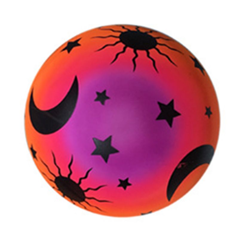 Bóng Cao Su Mềm Bơm Hơi Màu Cầu Vồng Dành Cho Trẻ Em