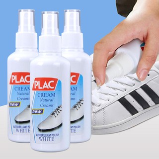 Chai Xịt Vệ Sinh Plac Tẩy Trắng GIày Dép Túi Xách - Tẩy Trắng Vệ Sinh Bền Màu Cho Giày và Túi