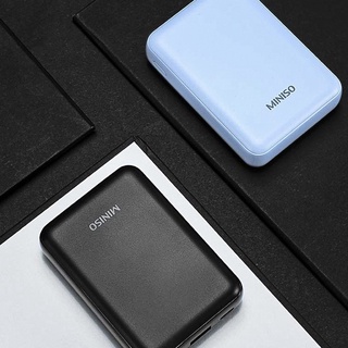Pin sạc dự phòng nhỏ gọn Miniso 10000mAh (Nhiều màu) - Hàng chính hãng