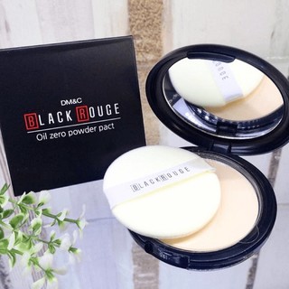Phấn phủ hút dầu dạng nén black rouge oil zero powder pact 12g