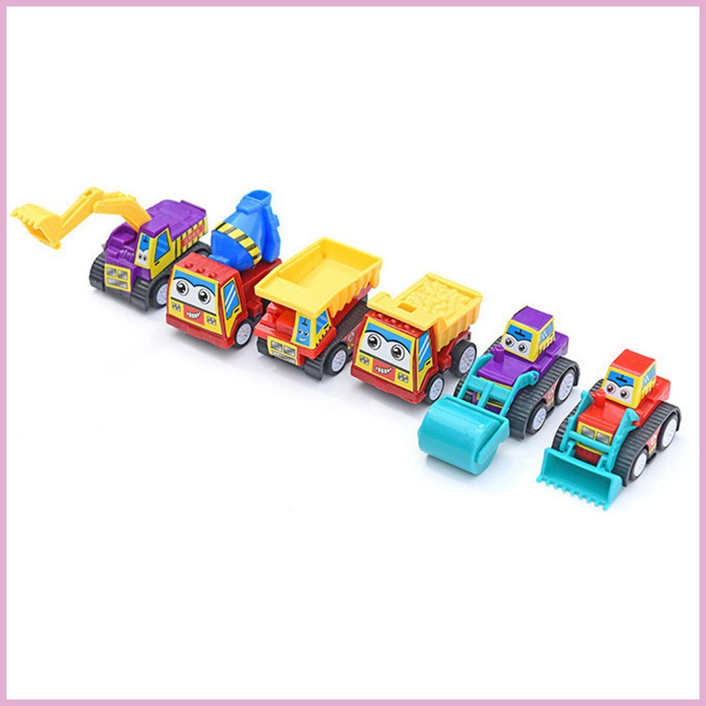 Set 6 Xe Hơi Đồ Chơi Mini Cho Bé