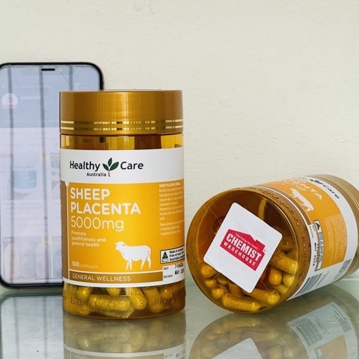Viên uống nhau thai cừu 5000mg Healthy Care