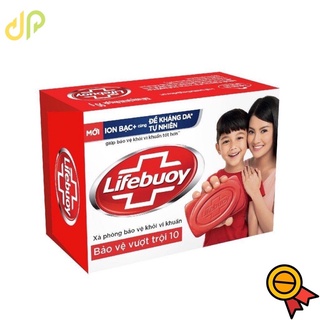  XÀ BÔNG LIFEBUOY bánh 90g bảo vệ vượt trội cho cả nhà 