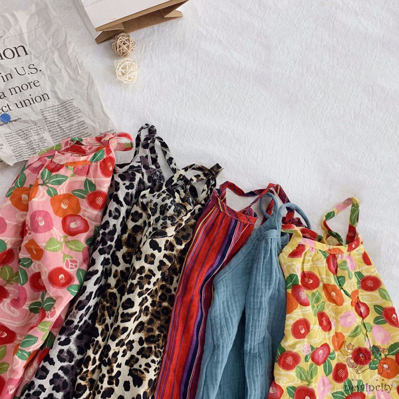 Đầm Yếm Hình Hoa Cho Bé Gái